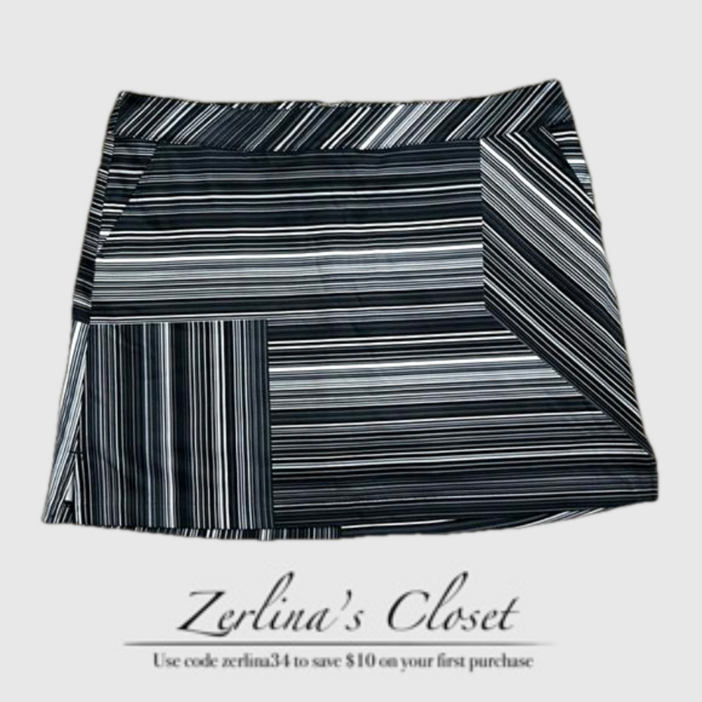 Lady Hagen Stripe Quick Dry Golf Skort 16